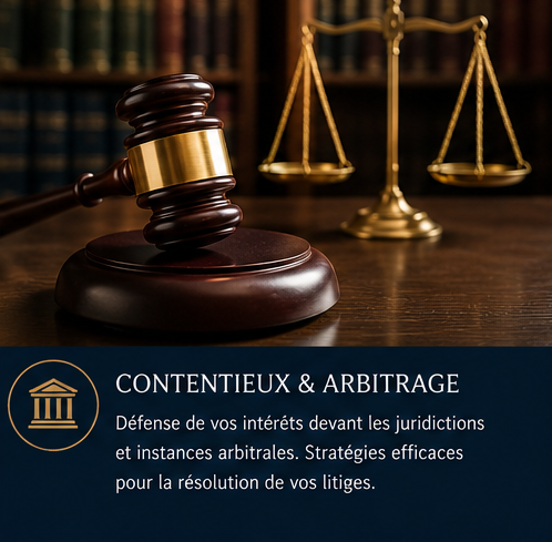 Défense des intérêts et règlement des différends
